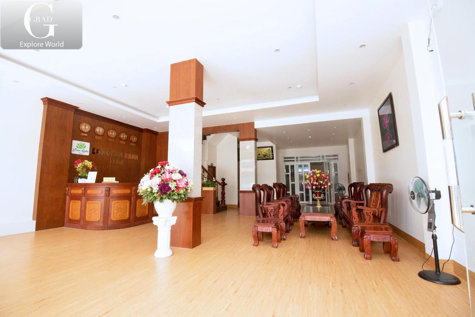 Bong Sen Xanh Hotel Cao Lanh Bagian luar foto