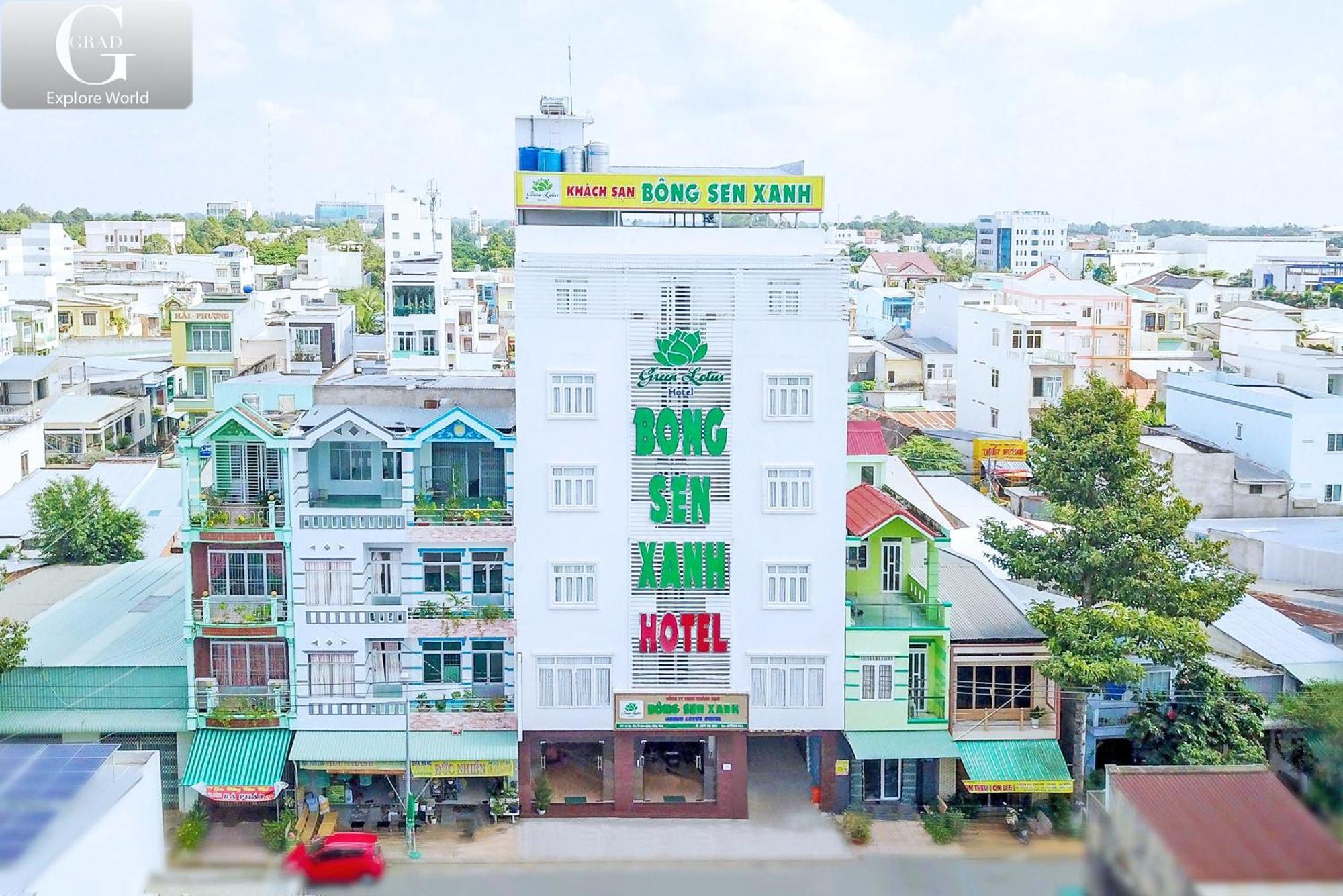 Bong Sen Xanh Hotel Cao Lanh Bagian luar foto