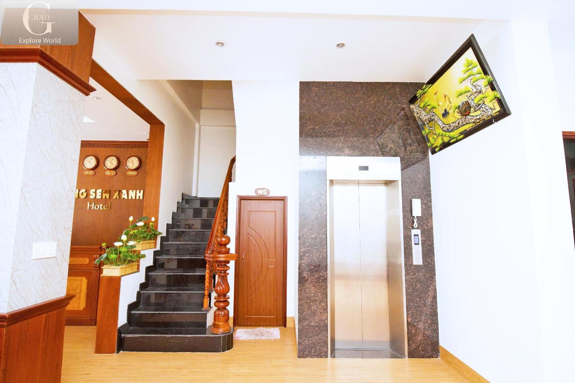 Bong Sen Xanh Hotel Cao Lanh Bagian luar foto