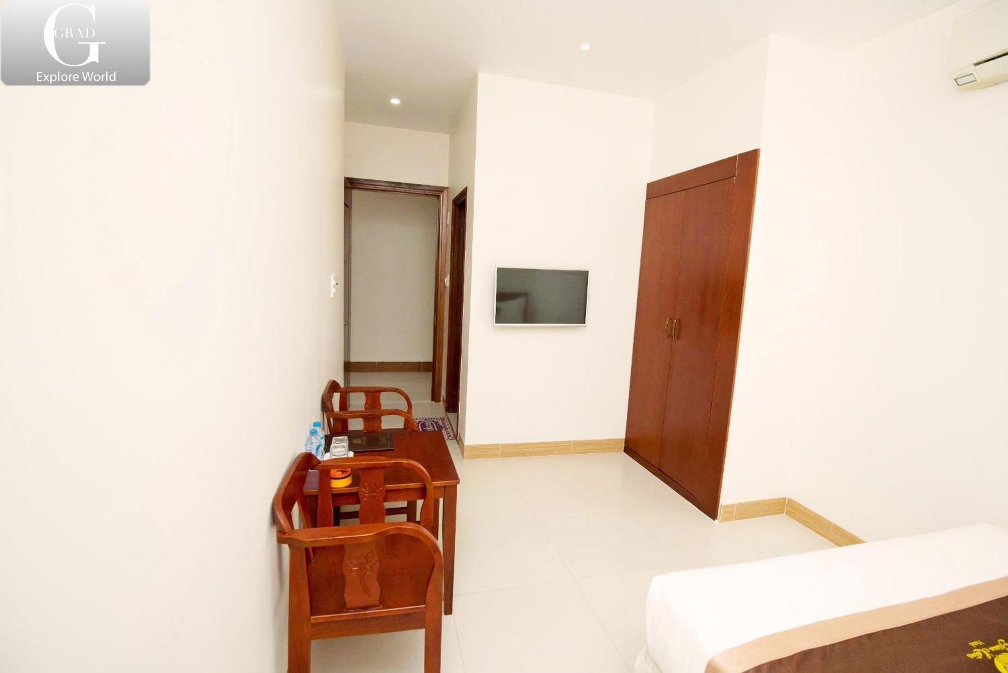 Bong Sen Xanh Hotel Cao Lanh Bagian luar foto