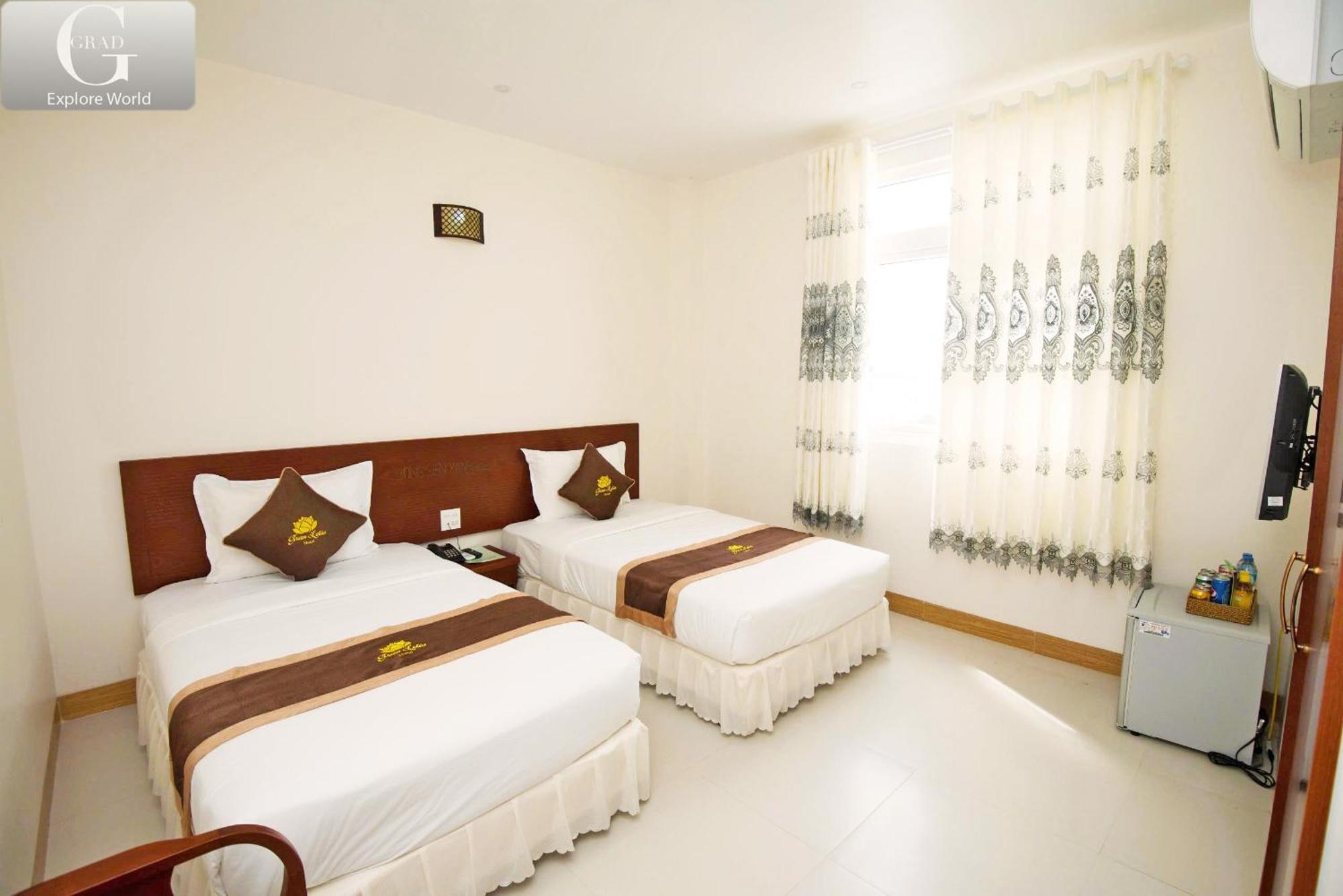 Bong Sen Xanh Hotel Cao Lanh Bagian luar foto