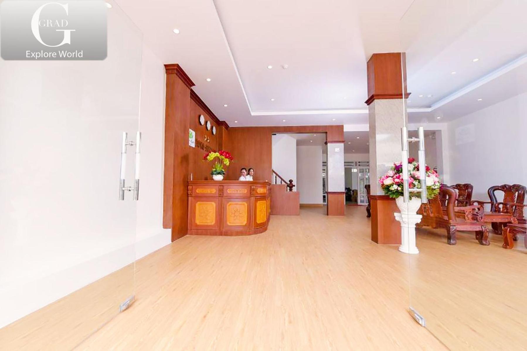 Bong Sen Xanh Hotel Cao Lanh Bagian luar foto