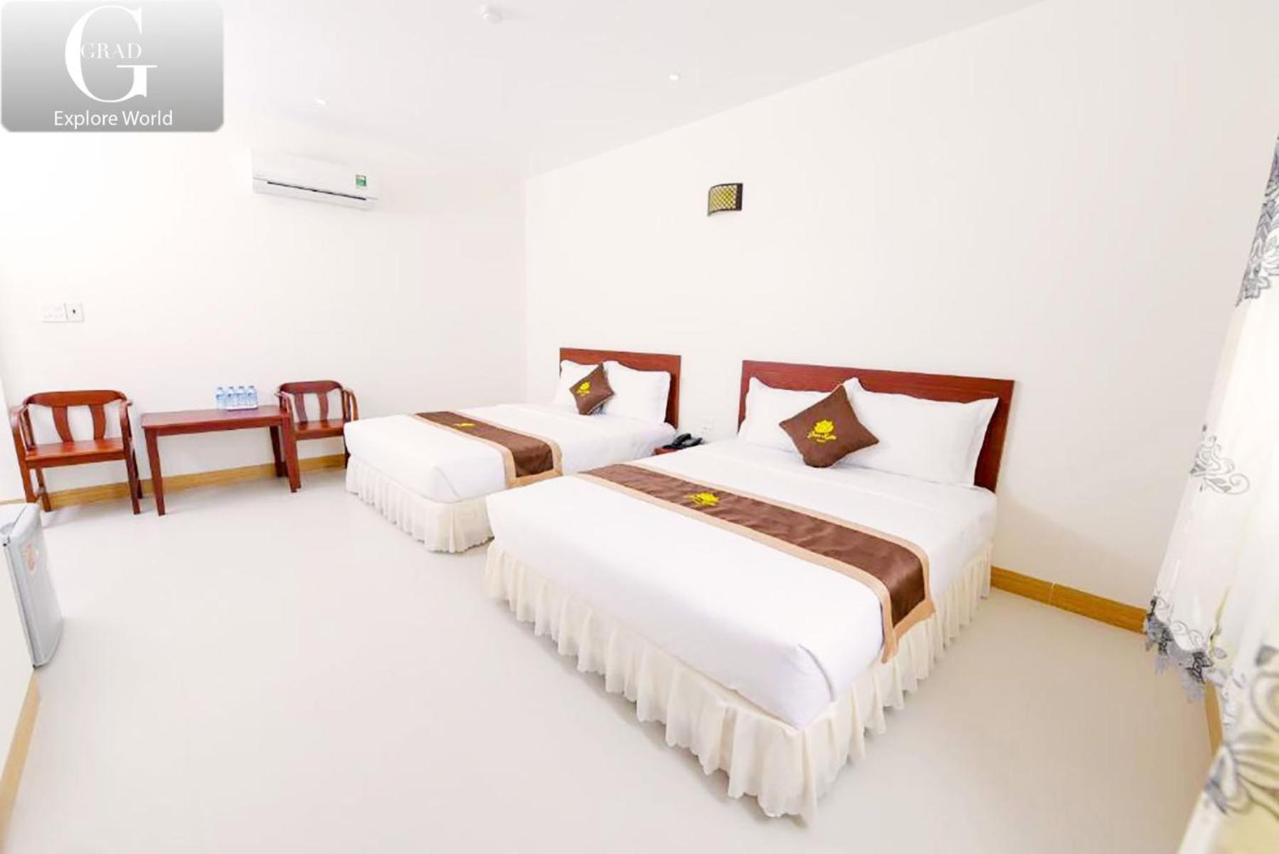 Bong Sen Xanh Hotel Cao Lanh Bagian luar foto