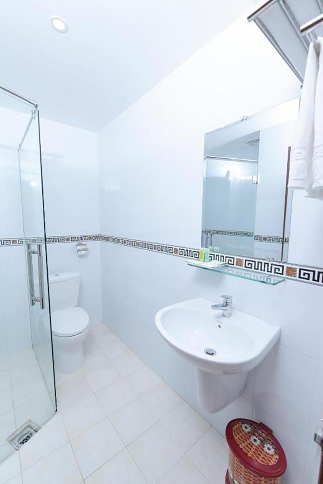 Bong Sen Xanh Hotel Cao Lanh Bagian luar foto