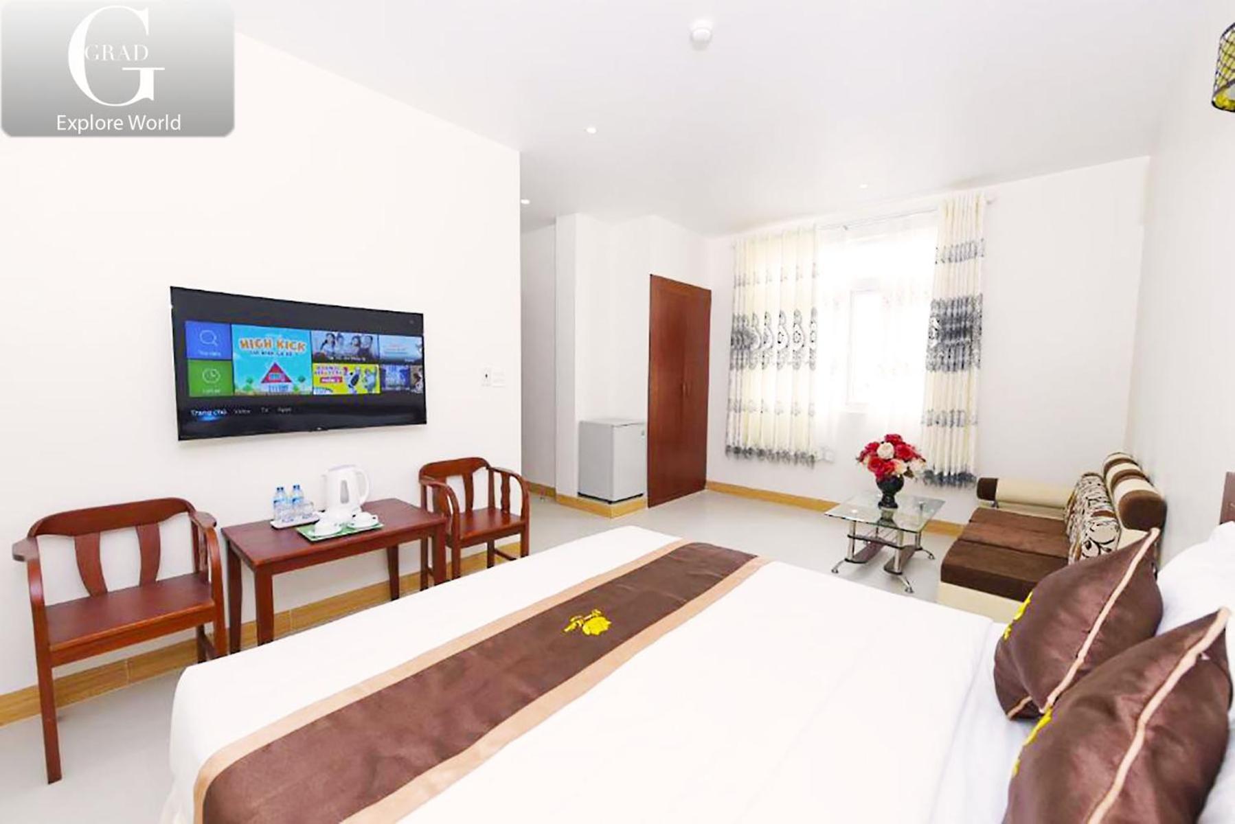 Bong Sen Xanh Hotel Cao Lanh Bagian luar foto