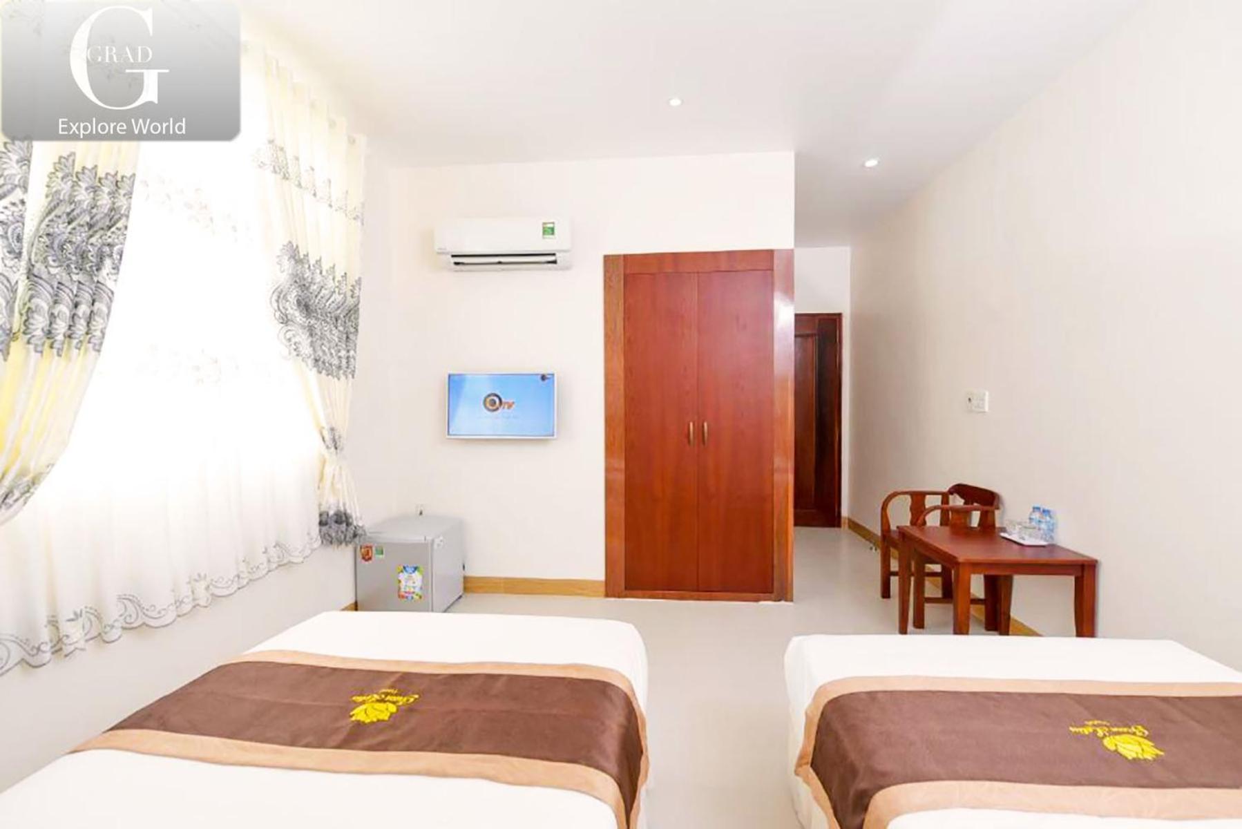 Bong Sen Xanh Hotel Cao Lanh Bagian luar foto